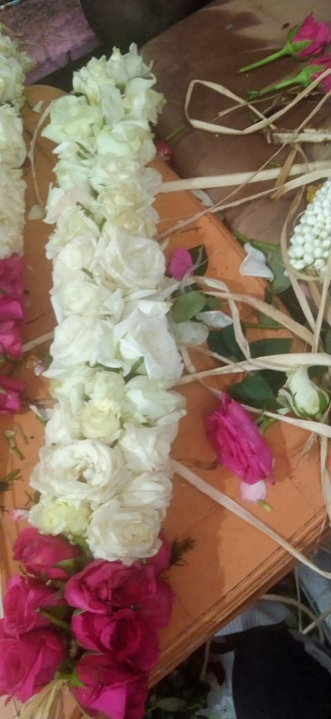 Rose petals garland price in Perambalur Ariyalur Cuddalore Mayiladuthurai